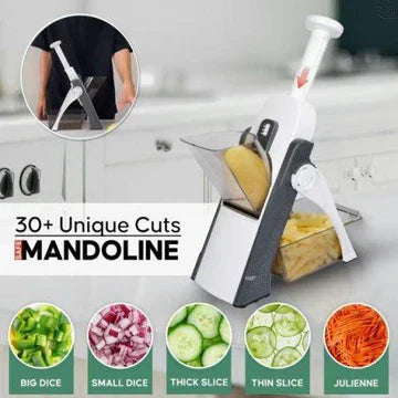 Cutter with spring slicer Pump Multifunctional Vegetable Chopper