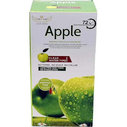 Apple Hair Color Cream 96 Natural Black Ammonnia Free