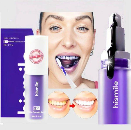 Hismile v34 Colour Corrector, Tooth Stain Concealer, Color Correcting Technology, V34, Tooth Colour Corrector