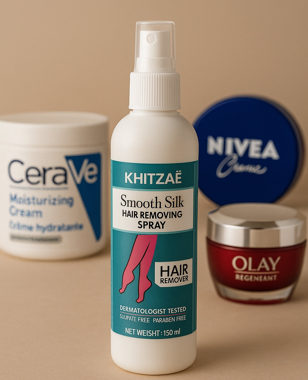 Original KHITZAE Hair Removal Spray (For Men & Women)